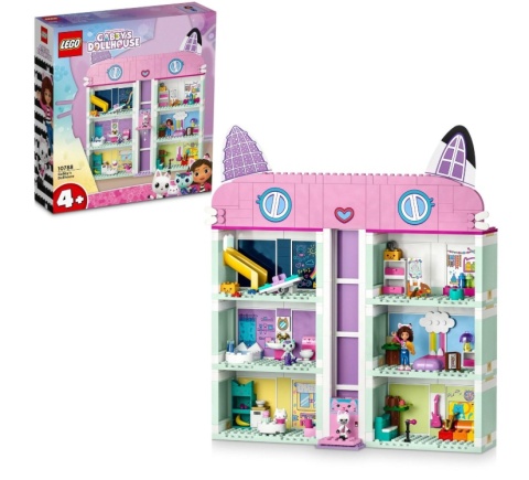LEGO 10788 Koci Domek Gabi Gabby's Dollhouse Domek 498el 4+
