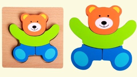 Puzzle drewniane edukacyjne klocki dla dzieci 15-15M Puzzle drewniane edukacyjne klocki dla dzieci 15-15M