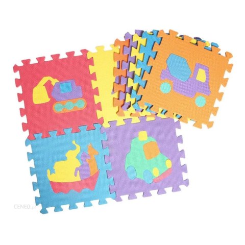 PUZZLE PIANKOWE MATA EVA 10 SZT POJAZDY PUZZLE PIANKOWE MATA EVA 10 SZT POJAZDY