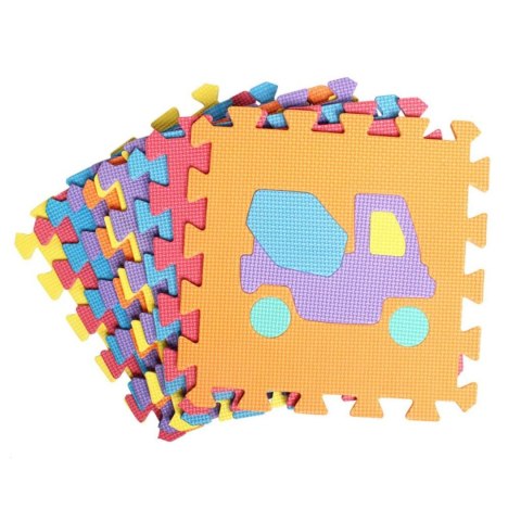 PUZZLE PIANKOWE MATA EVA 10 SZT POJAZDY PUZZLE PIANKOWE MATA EVA 10 SZT POJAZDY