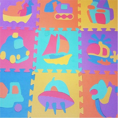 PUZZLE PIANKOWE MATA EVA 10 SZT POJAZDY PUZZLE PIANKOWE MATA EVA 10 SZT POJAZDY