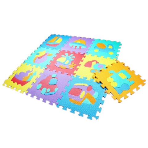 PUZZLE PIANKOWE MATA EVA 10 SZT POJAZDY PUZZLE PIANKOWE MATA EVA 10 SZT POJAZDY