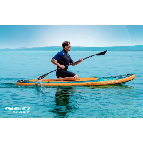 Deska SUP Aquasurf 320 cm pompowana zestaw wiosło plecak leash