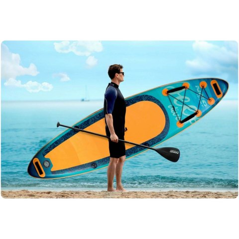 Deska SUP Aquasurf 320 cm pompowana zestaw wiosło plecak leash