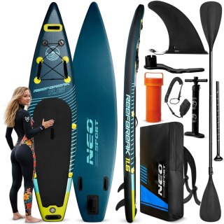 Deska SUP pompowana 350 x 81 x 15 cm Reefbreak paddle board zestaw 150 kg
