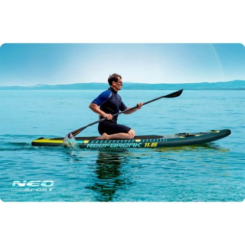 Deska SUP pompowana 350 x 81 x 15 cm Reefbreak paddle board zestaw 150 kg