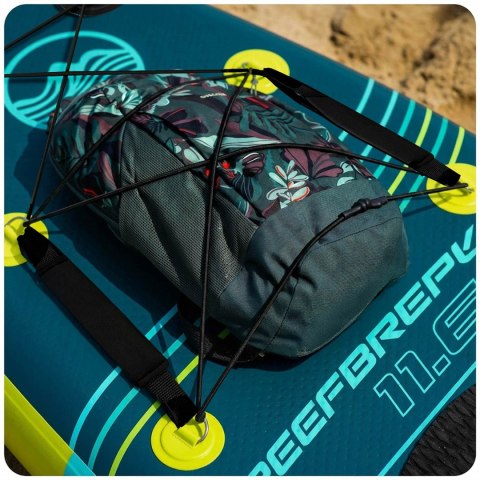 Deska SUP pompowana 350 x 81 x 15 cm Reefbreak paddle board zestaw 150 kg