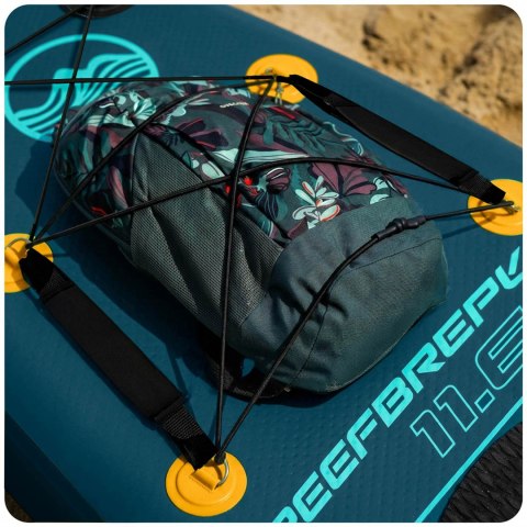 Deska SUP pompowana 350 x 81 x 15 cm Reefbreak paddle board 150 kg Neo