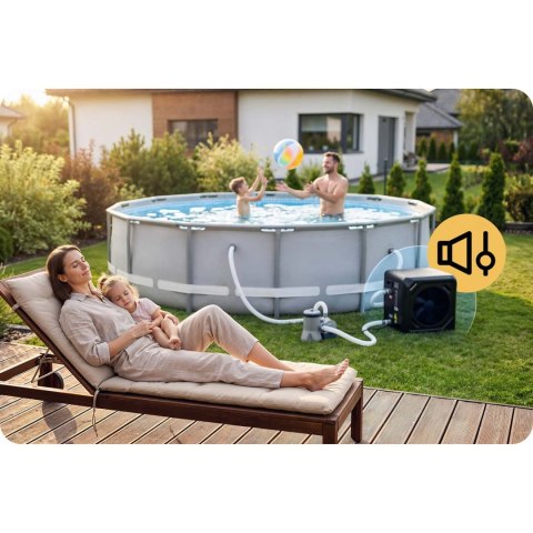 Pompa Ciepła do Basenu Humberg 5 kW WiFi HM-910 Ogrzewacz Wody