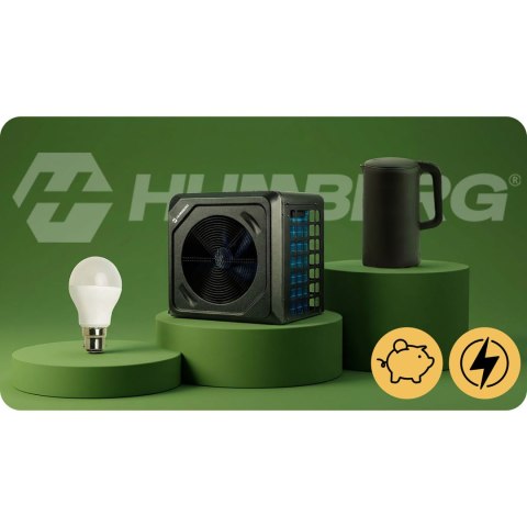 Pompa Ciepła do Basenu Humberg 5 kW WiFi HM-910 Ogrzewacz Wody