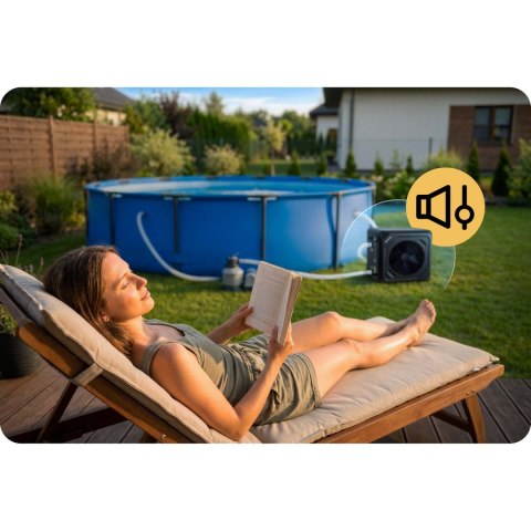 Pompa Ciepła do Basenu Humberg 5 kW WiFi HM-910 Ogrzewacz Wody