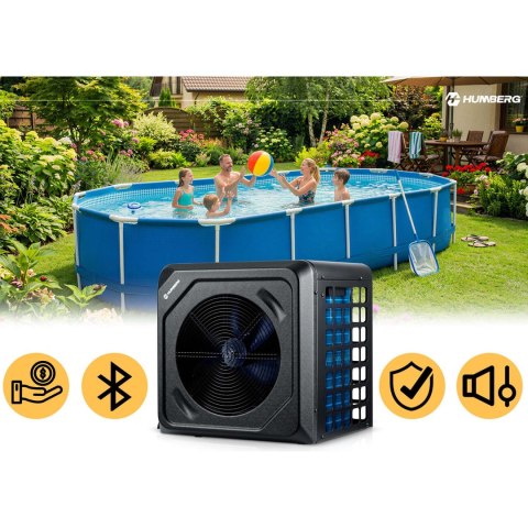 Pompa Ciepła do Basenu Humberg 5 kW WiFi HM-910 Ogrzewacz Wody