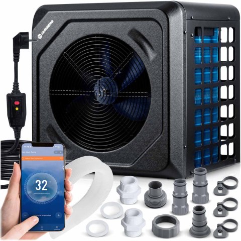 Pompa Ciepła do Basenu Humberg 5 kW WiFi HM-910 Ogrzewacz Wody