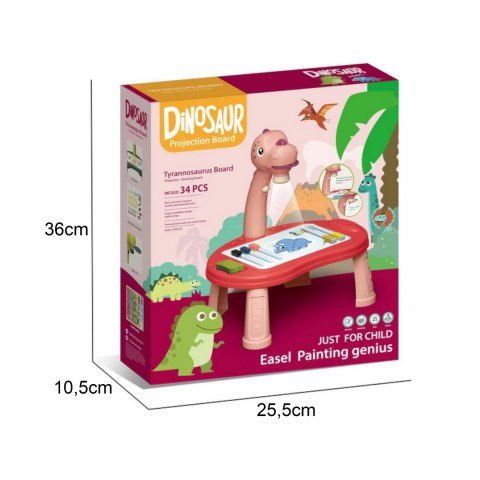 Edukacyjny Projektor T-Rex Do Nauki Rysowania – Lampka Nocna I Gry Edukacyjny Projektor T-Rex Do Nauki Rysowania – Lampka Nocna I Gry