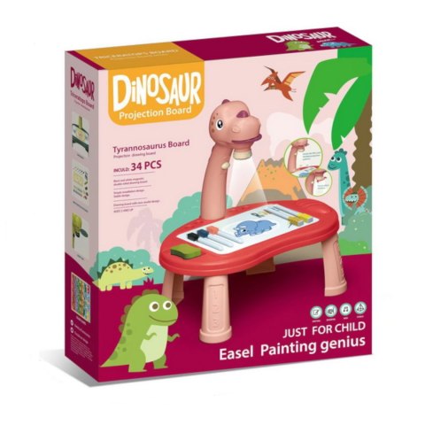 Edukacyjny Projektor T-Rex Do Nauki Rysowania – Lampka Nocna I Gry Edukacyjny Projektor T-Rex Do Nauki Rysowania – Lampka Nocna I Gry