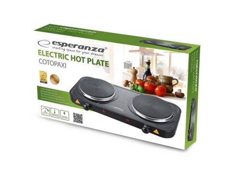 Kuchenka Elektryczna Cotopaxi Czarna ESPERANZA EKH010K
