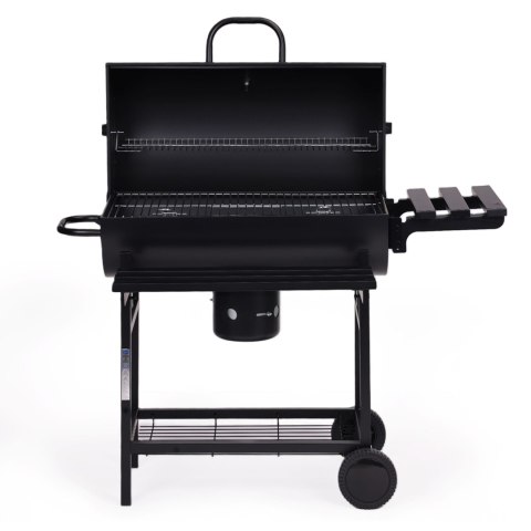 Grill węglowy ogrodowy z pokrywą Garden termometr duży ruszt półki kółka