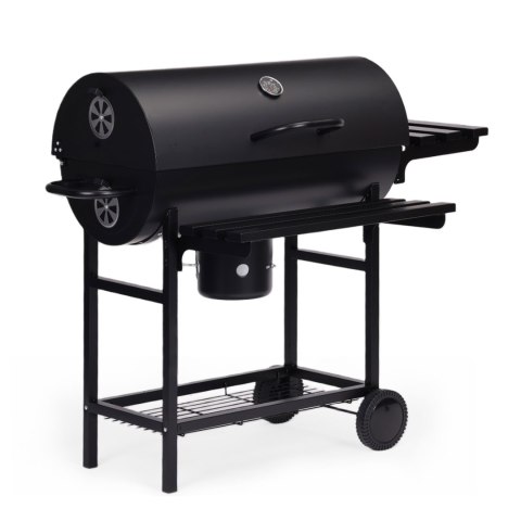 Grill węglowy ogrodowy z pokrywą Garden termometr duży ruszt półki kółka