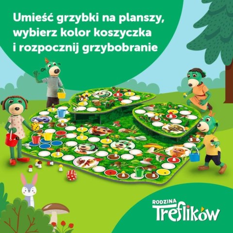Gra Planszowa Grzybobranie Rodzina Treflików Trefl 02035