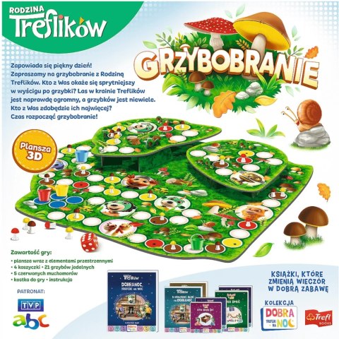 Gra Planszowa Grzybobranie Rodzina Treflików Trefl 02035