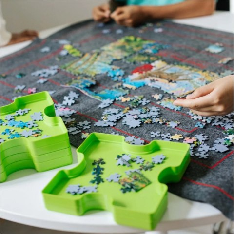 Mata Do Układania Puzzli 500-3000 Elementów Trefl – Filcowa, Z Tubą
