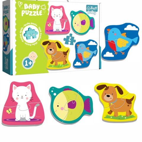 PUZZLE BABY CLASSIC ZWIERZĄTKA DOMOWE TREFL 36074 PUZZLE BABY CLASSIC ZWIERZĄTKA DOMOWE TREFL 36074