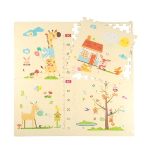 PUZZLE PIANKOWE EVA metryka 4 szt EM2001 PUZZLE PIANKOWE EVA metryka 4 szt EM2001
