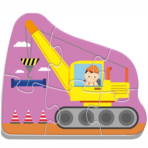 Puzzle Maszyny Budowlane Dla Dzieci Trefl 36072