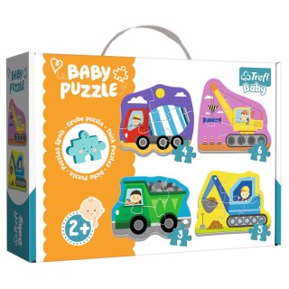Puzzle Maszyny Budowlane Dla Dzieci Trefl 36072
