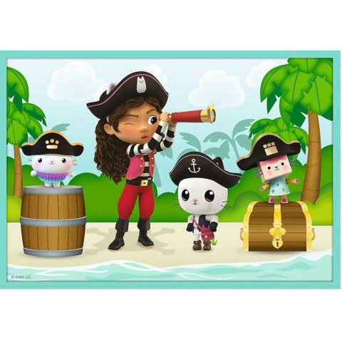 Puzzle Trefl Koci domek Gabi Puzzle 10w1 329 el. W świecie Gabi 96003 Puzzle Trefl Koci domek Gabi Puzzle 10w1 329 el. W świecie Gabi 96003