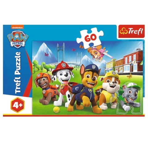 Puzzle Trefl 17375 Psi Patrol 60 Elementów – Psi Patrol Na Polanie