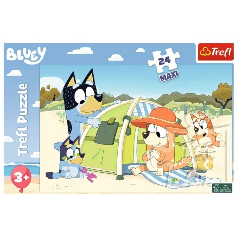 Trefl Bluey Maxi 24 Elementy – Wspaniały Dzień Bluey Trefl Bluey Maxi 24 Elementy – Wspaniały Dzień Bluey
