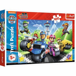 Puzzle Psi Patrol Ekipa Na Motorach 100 Elementów Trefl 16430