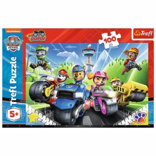 Puzzle Psi Patrol Ekipa Na Motorach 100 Elementów Trefl 16430