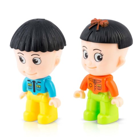 Klocki Konstrukcyjne Magnetyczne 3D RK-768 98 Elementów Wieża z Figurkami