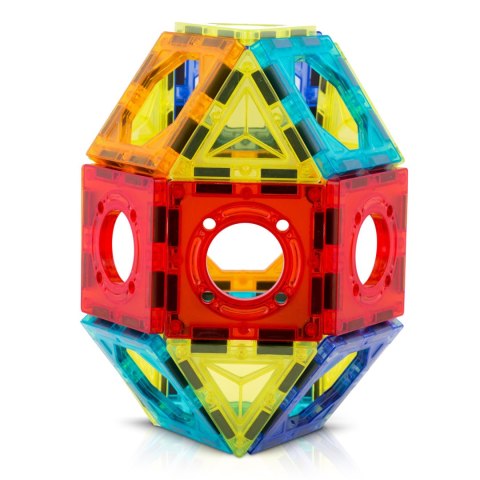 Klocki Konstrukcyjne Magnetyczne 3D RK-768 98 Elementów Wieża z Figurkami