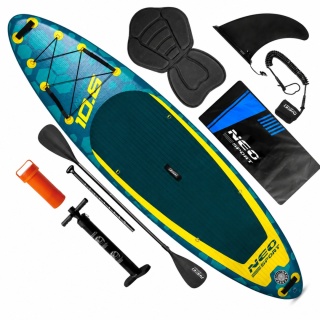 Deska SUP pompowana 320 x 84 x 15 cm Aquasurf paddle board zestaw 140 kg