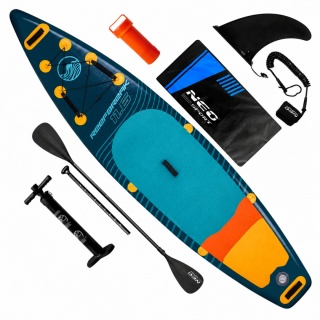 Deska SUP pompowana 350 x 81 x 15 cm Reefbreak paddle board 150 kg Neo