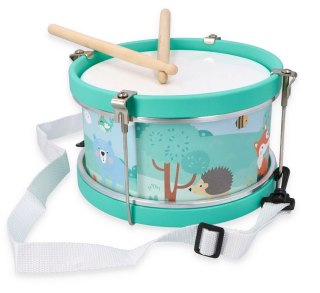 Bębenek Drewniany Dla Dziecka Leśne Zwierzęta Adam Toys 22 cm