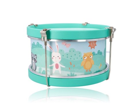 Bębenek Drewniany Dla Dziecka Leśne Zwierzęta Adam Toys 22 cm