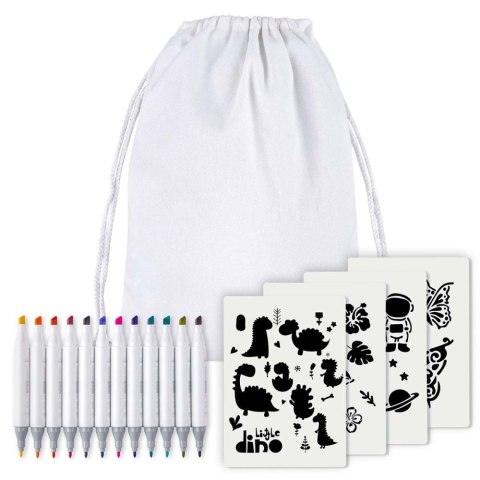 Airbrush Textile Zestaw Do Malowania Zdobienia Tkanin Aerograf Dla Dzieci