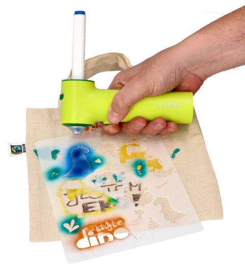 Airbrush Textile Zestaw Do Malowania Zdobienia Tkanin Aerograf Dla Dzieci