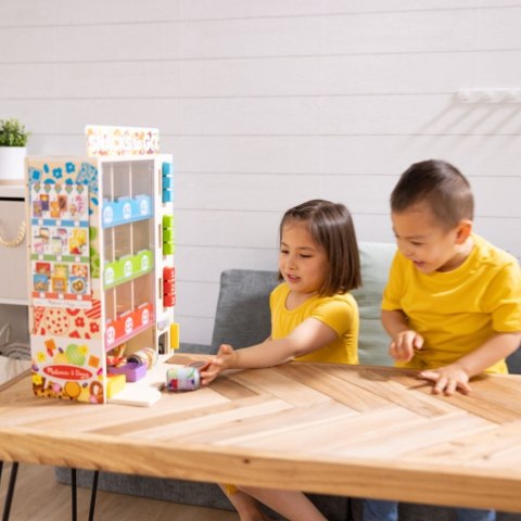 Automat z Przekąskami Drewniany Melissa Doug Snacks To Go 16 elementów