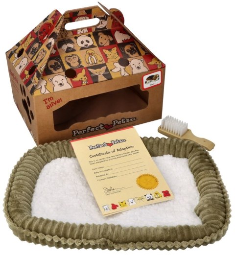 Oddychający Piesek Mops Perfect Petzzz Interaktywna Maskotka Pluszowa