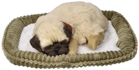 Oddychający Piesek Mops Perfect Petzzz Interaktywna Maskotka Pluszowa