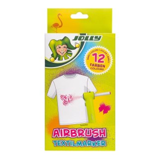 Wkłady Mazaki Do Aerografu Airbrush Textile 12 Kolorów Jolly