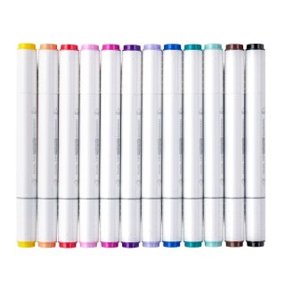 Wkłady Mazaki Do Aerografu Airbrush Textile 12 Kolorów Jolly
