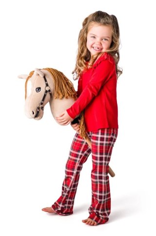 Hobby Horse Gracja Konik na Kiju Beżowo-Miodowy