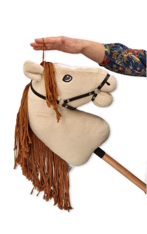 Hobby Horse Gracja Konik na Kiju Beżowo-Miodowy