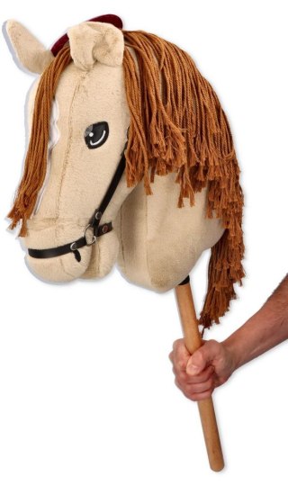 Hobby Horse Gracja Konik na Kiju Beżowo-Miodowy
